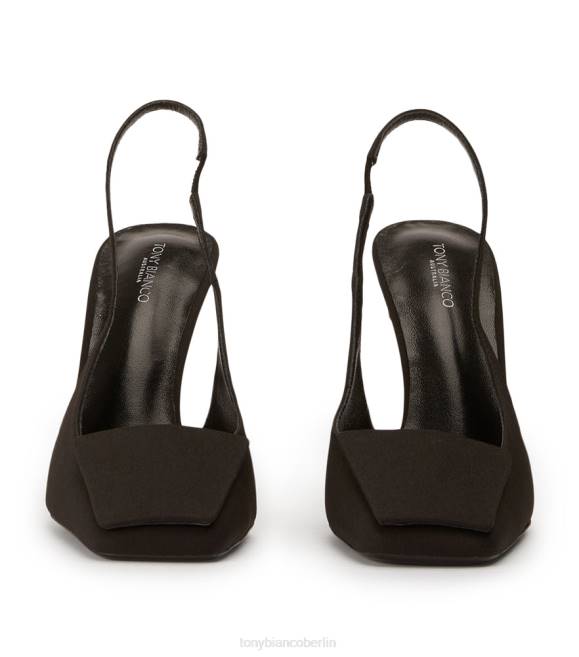 Stöckelschuhe| de Tony Bianco Frauen Rue Heels schwarzer Krepp 4624131